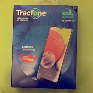 Samsung Galaxy with talk/text/data package included